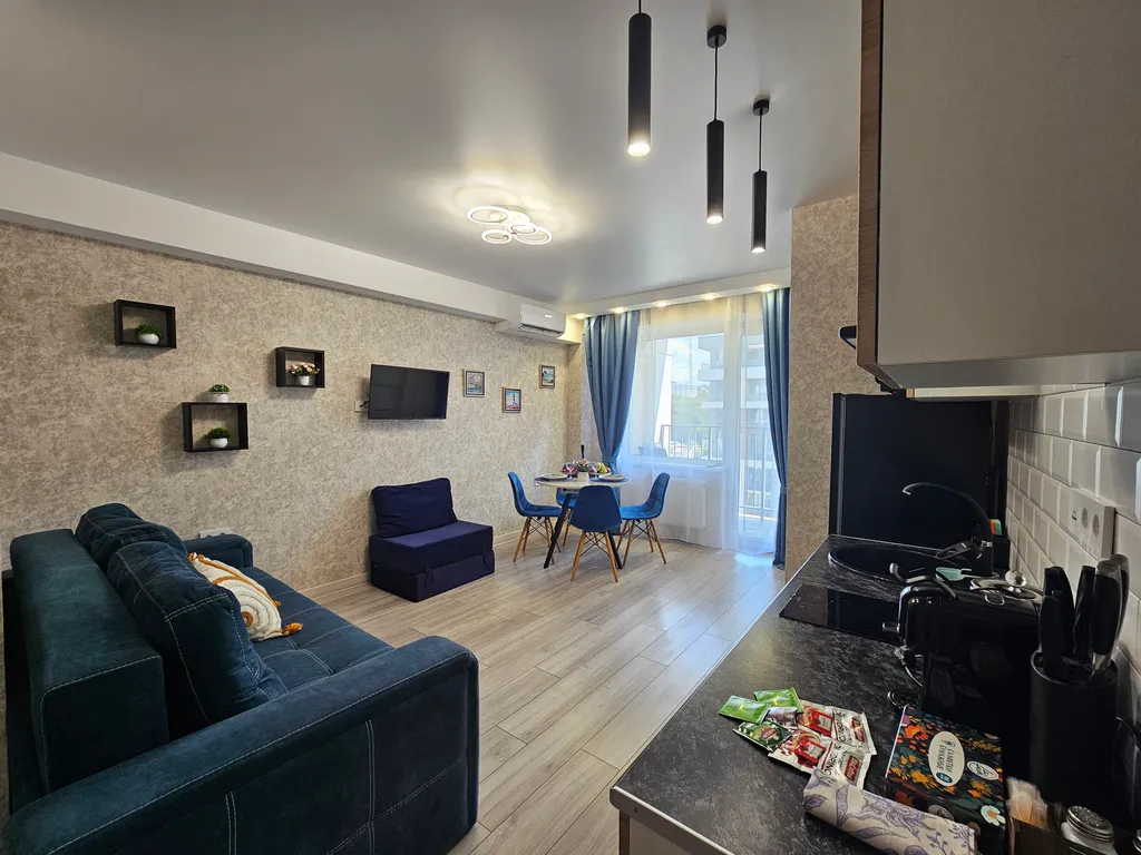 Уютная квартира с видом на море и горы