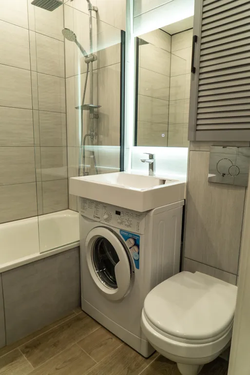 Однокомнатная квартира в центре города и видом на горы