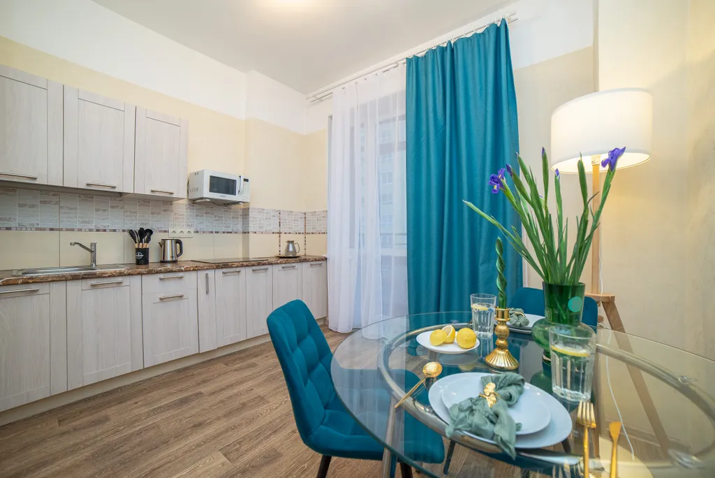 1-комнатная квартира в 5 минутах от метро Чкаловская для 4х гостей