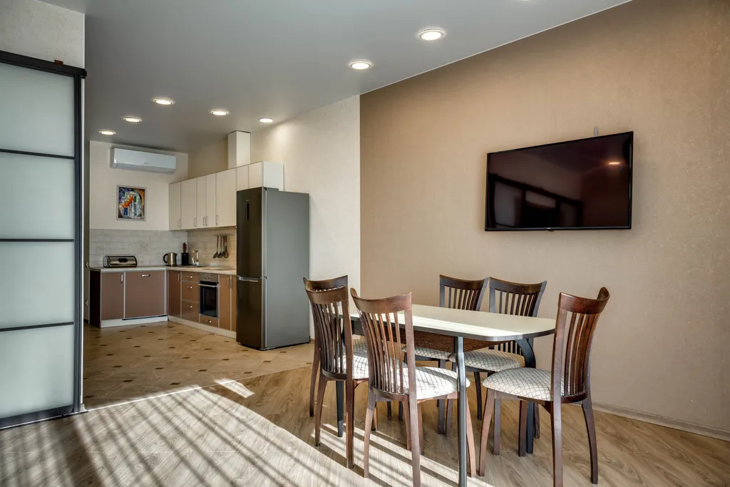 Квартира с двумя спальнями и гостиной в современном ЖК