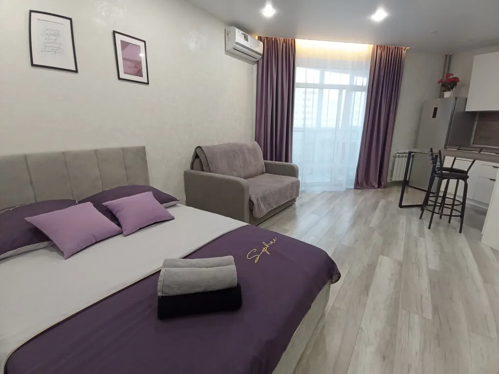 Комфортная студия, микрорайон Спутник