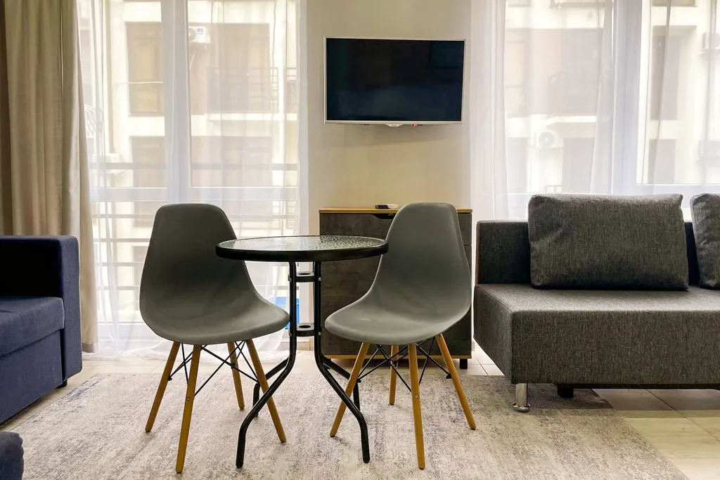 Уютная студия Морент с видом на море и двор, ЖК Сорренто Парк