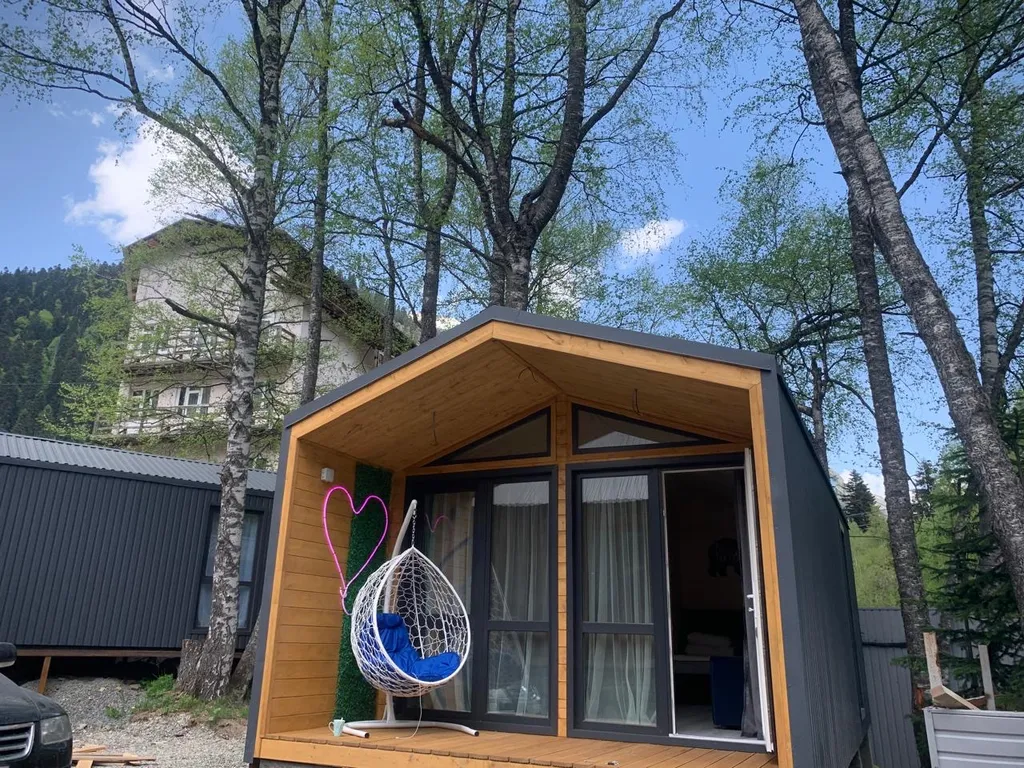 Коттедж Домик у реки возле канатной дороги — аренда посуточно в Домбай