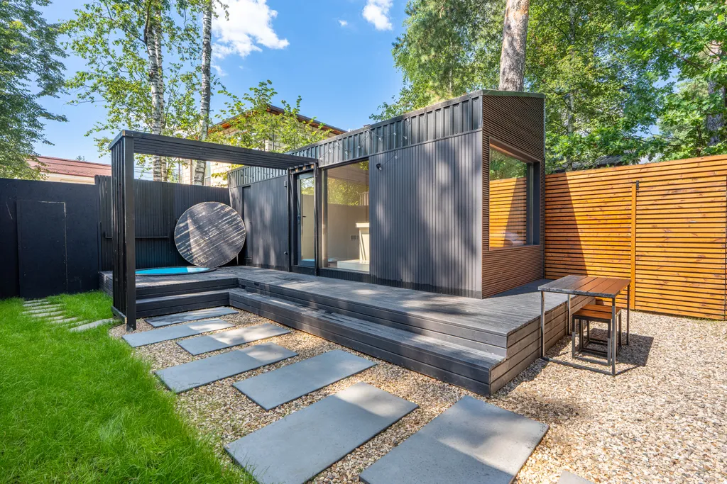 Коттедж Ультрасовременный домик для отдыха вдвоем с сауной, купелью, мангалом — аренда посуточно в Немчиновка