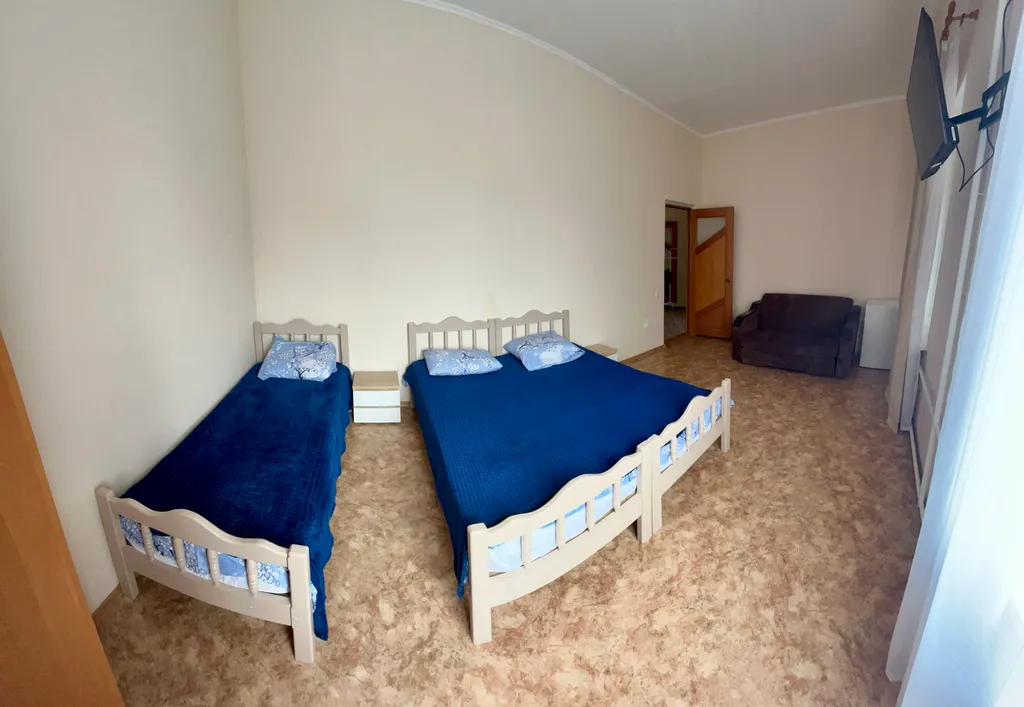 Уютные комнаты с санузлами на этаже