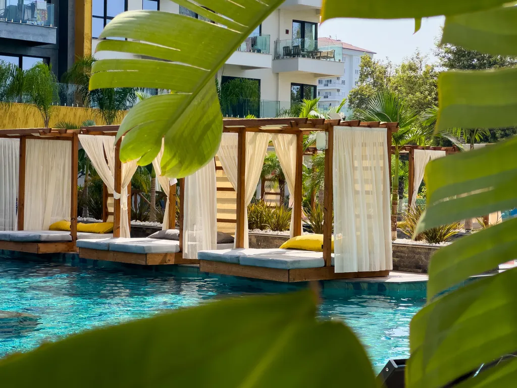 Cebeci на 1 береговой линии с панорамным видом на море