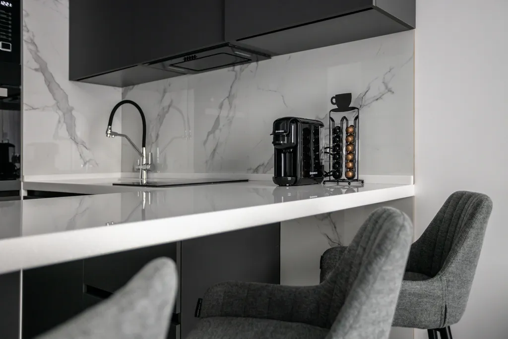 Квартира АПАРТАМЕНТЫ 'ГРАФИТ ФЛЭТПОРТ' ДВУХКОМНАТНЫЕ — Москва