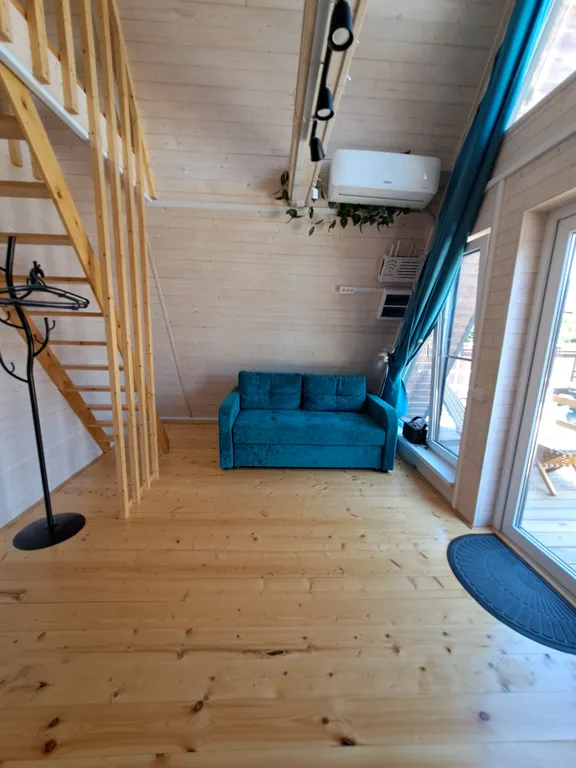 Уютный дом а-frame на Черноморском побережье