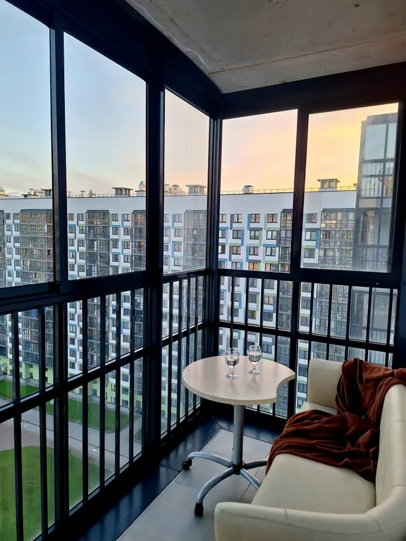 Квартира Квартира Свежая евродвушка — Бугры