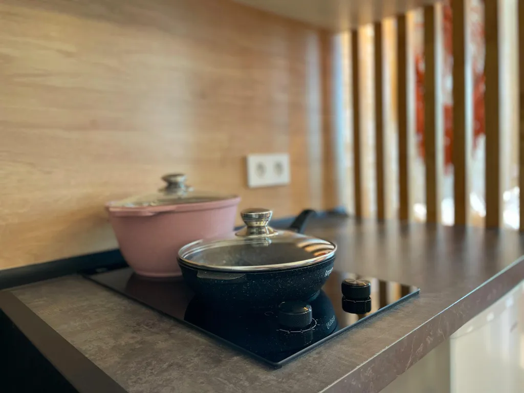 Апартаменты с видом на море и горы, 3 минуты до пляжа