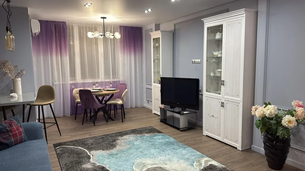 Уютная квартира с видом на город