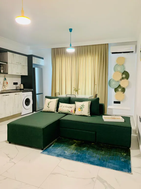 Уютный апартамент в современном охраняемом комплексе с видом на горы