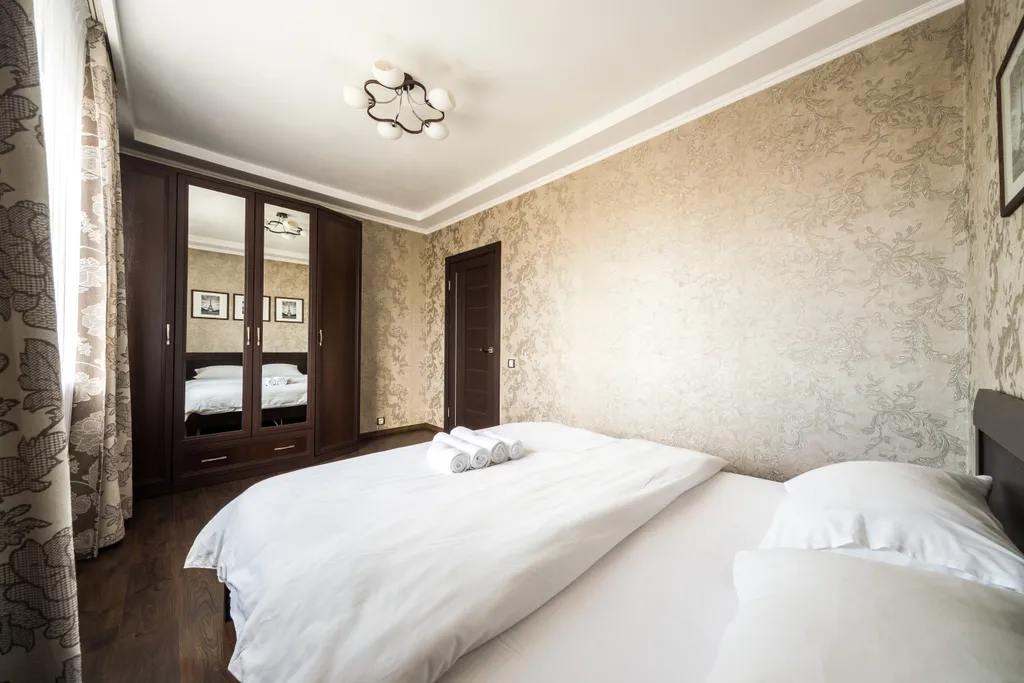 Квартира Квартира Teплый сoлнeчный aпартамент вoзле БЦ Пeрвая Бaшня — Красноярск