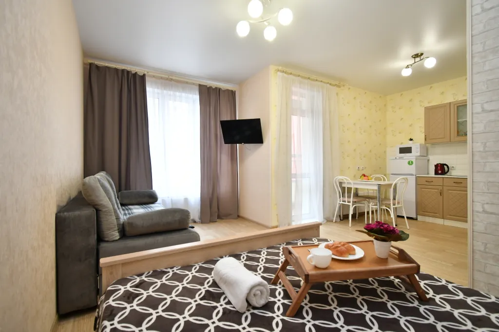 Квартира Уютная студия на ТРЦ Планета — аренда посуточно в Красноярск