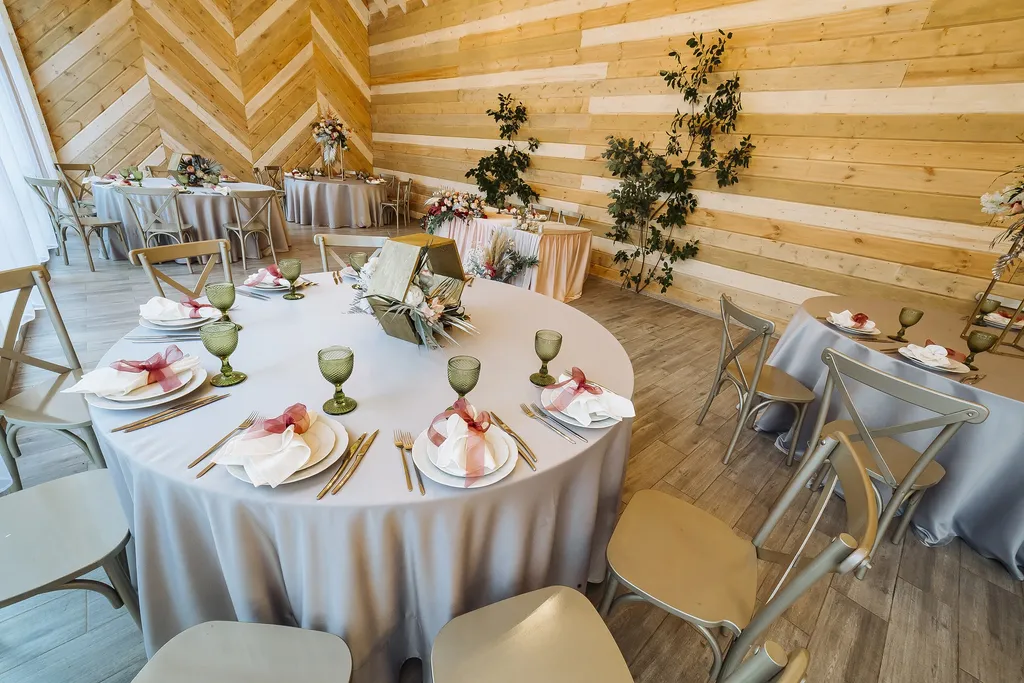 Коттедж с панорамным банкетным залом