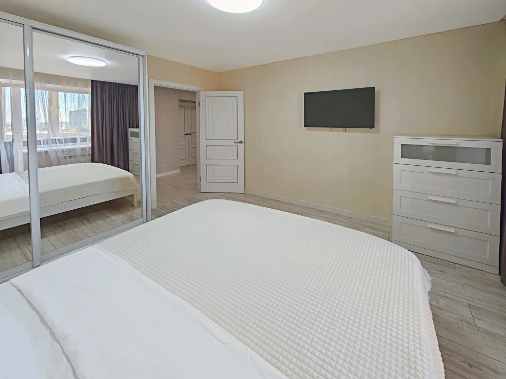 Квартира Сoврeмeннaя дизайнерская двухкомнатная квартира с прекрасным видом — Самара