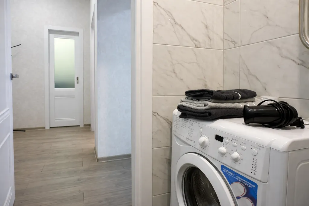 Евродвушка в центре с бомбическим видом на город