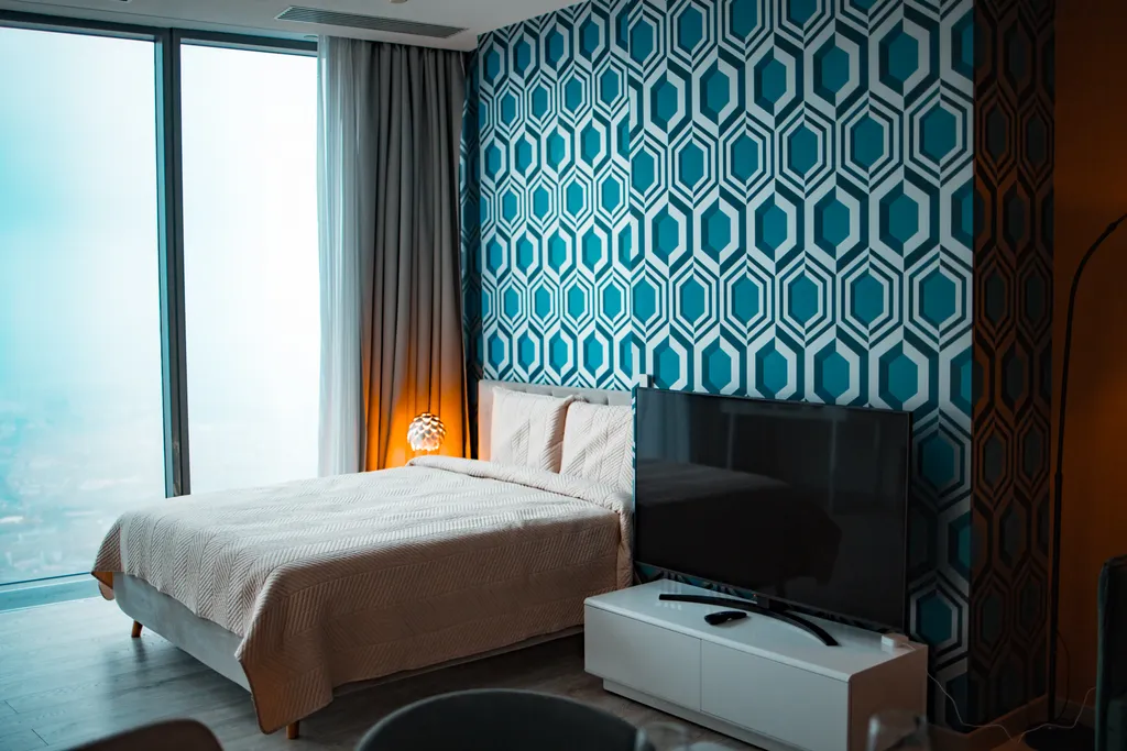 Просторная студия на 75 этаже. Башня Федерация