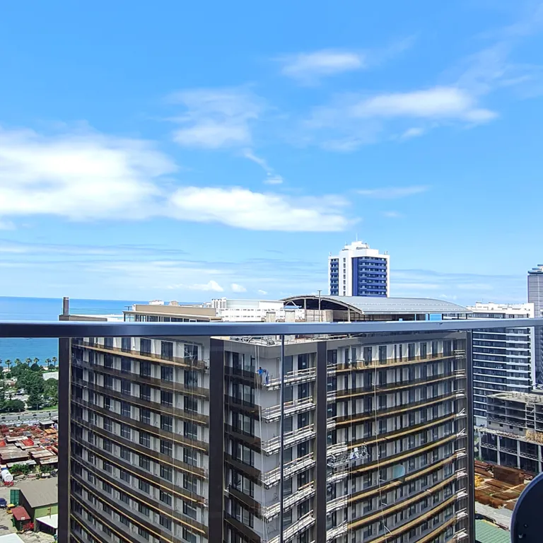 Апартаменты 2-комнатные с кухней и отоплением, вид на море и горы