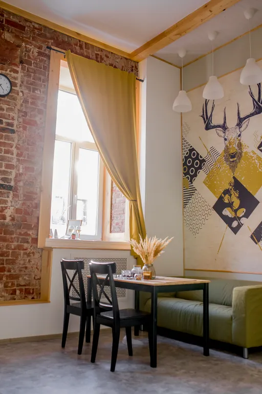 Двухуровневый лофт в самом центре города