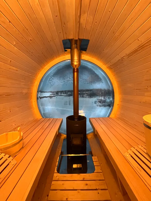 Dobrilovo village уютный домик с видовой баней и банным чаном