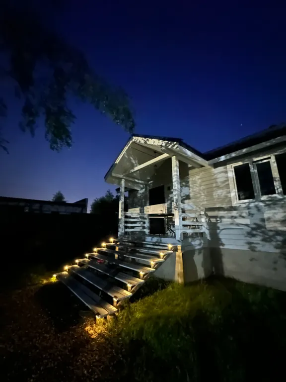 Дом с баней у водохранилища