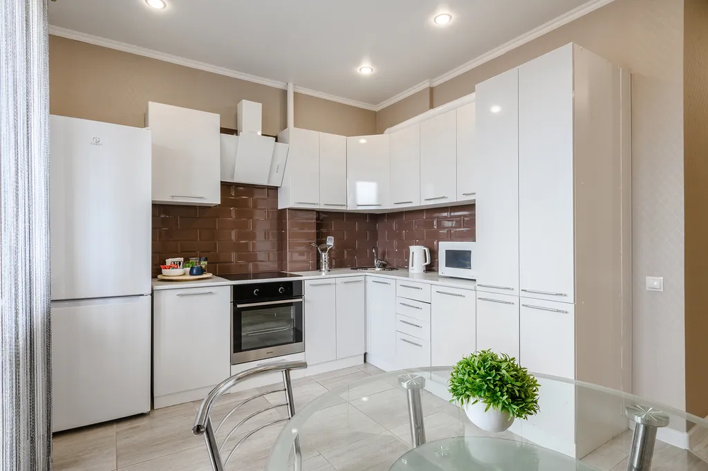 Светлая квартира рядом со стадионом