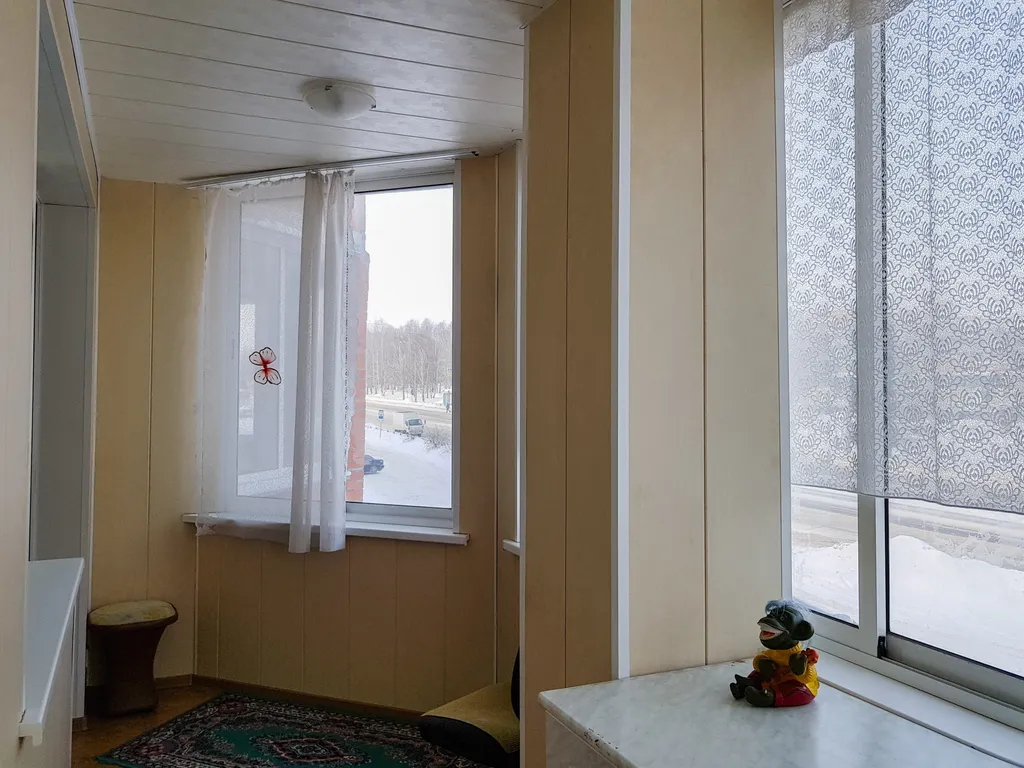 Уютная и солнечная однокомнатная квартира с красивым видом из окна