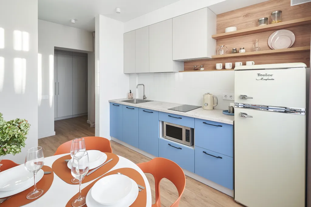 Квартира Квартира у моря Небо с  дизайнерским ремонтом, в современном ЖК. — Пионерский