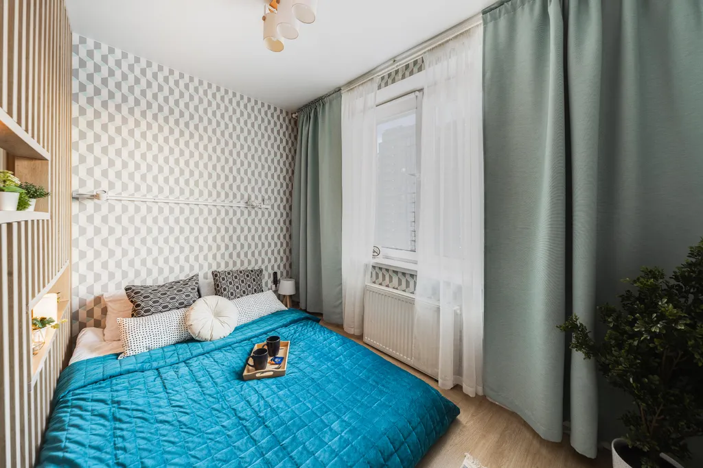 Аппартаменты Blue с кроватью-подиумом