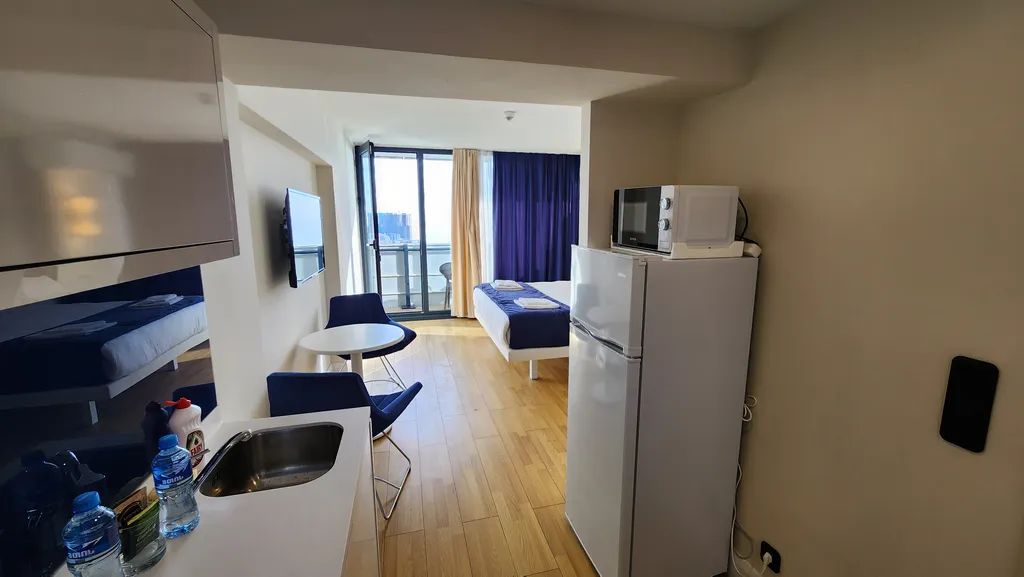 Квартира на высоком этаже с видом на море