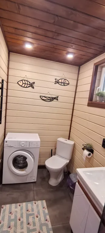 Дом на берегу озера в Карелии