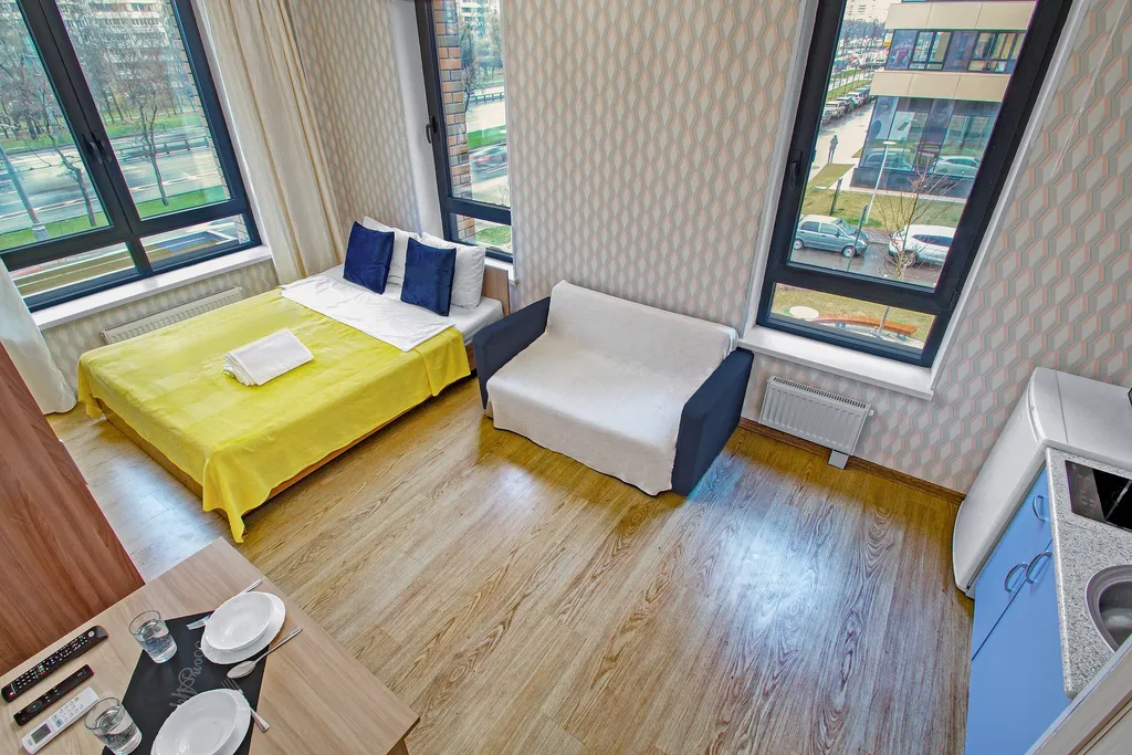 Квартира Квартира Уютная студия — Москва