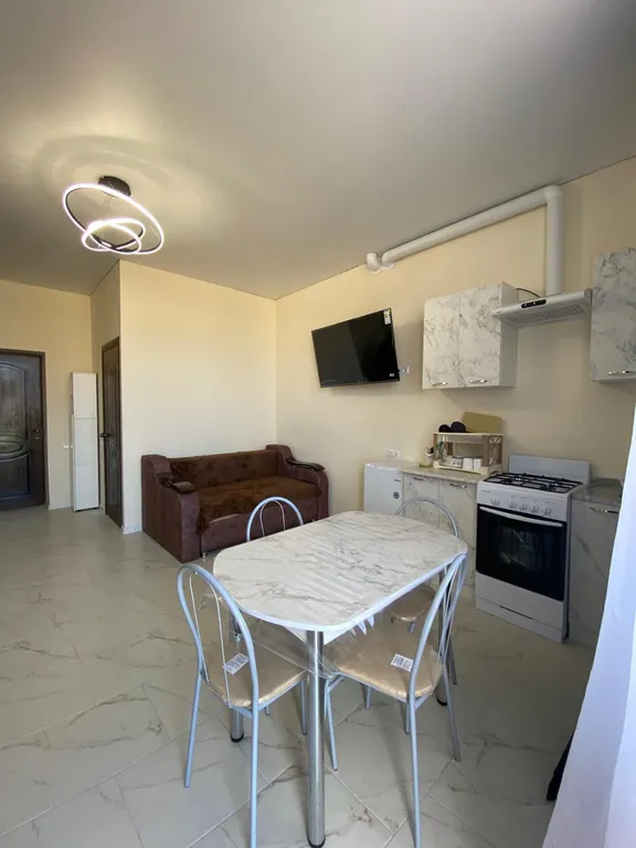 Квартира Апартаменты Люкс с кухней и балконом  с видом на море — Анапа