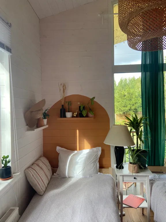 Уютный теплый дом с выходом в лес, 40 минут от Москвы со своей территорией