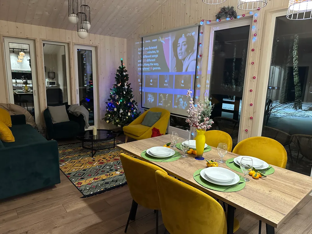 Стильный дом с панорамными окнами