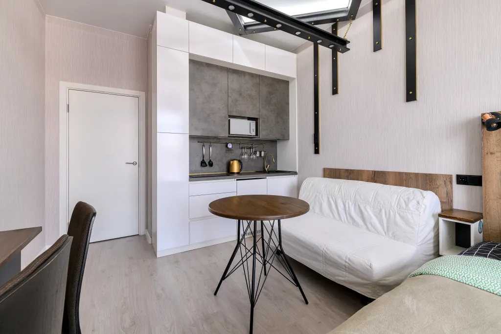 Квартира Квартира Студия с кухней у метро Звездная — Санкт-Петербург