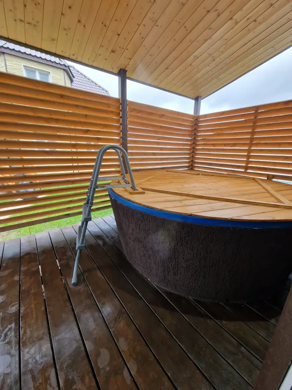 Дом с купелью и сауной