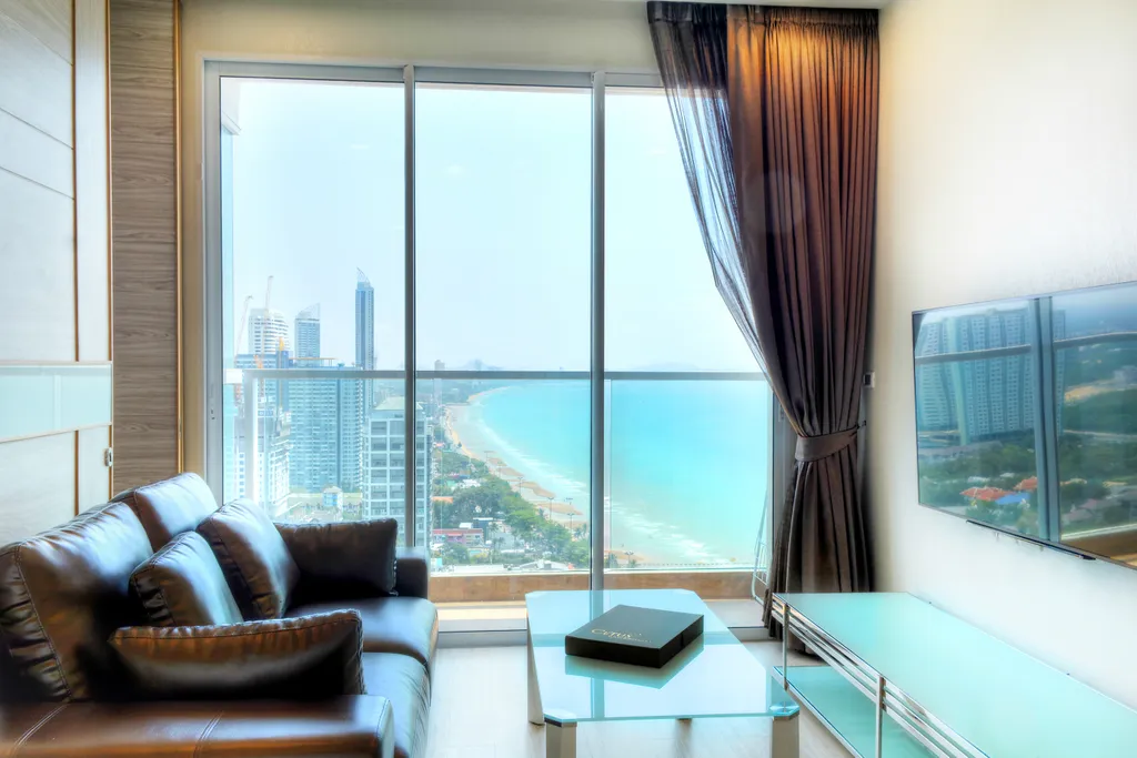 Премиальные двухкомнатные апартаменты с раздвижной стеной