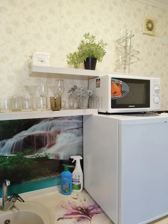 Квартира Квартира Уютная студия с большой кроватью — Иркутск