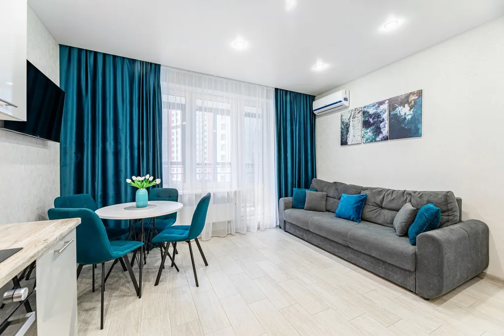 Квартира Квартира Просторная евродвушка у метро — Казань