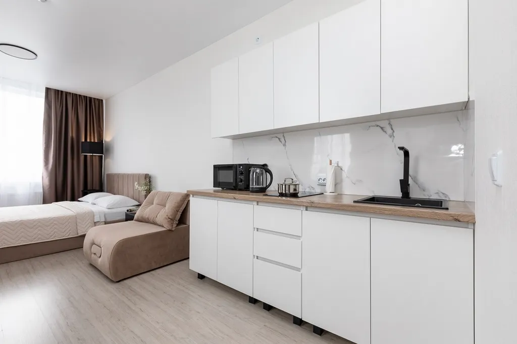 Квартира Квартира Дизайнерская студия рядом с Автовокзалом — Екатеринбург