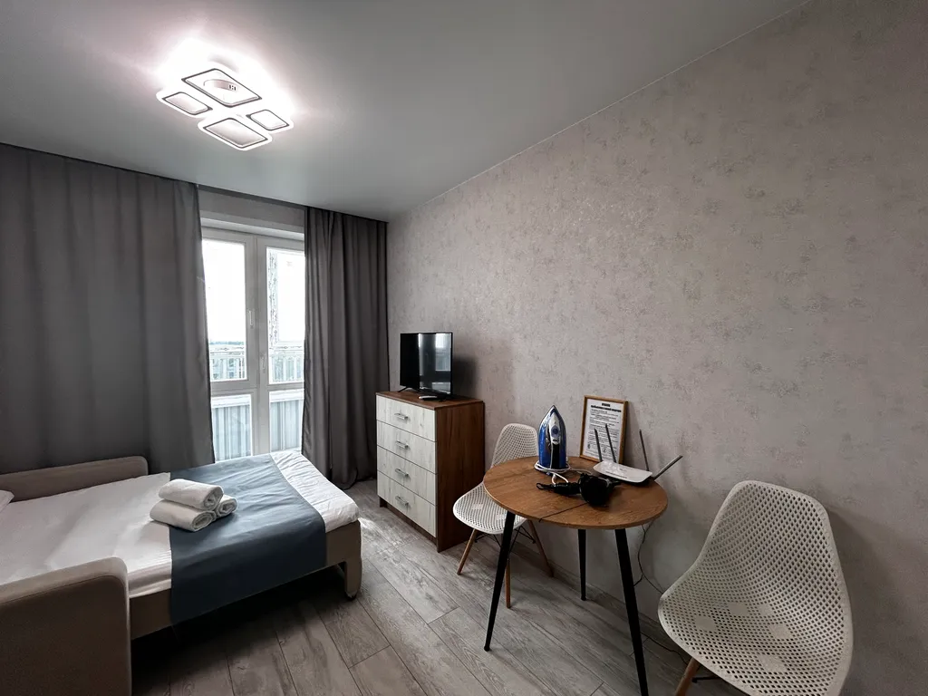 Квартира с бесконтактным заселением, рядом с аэропортом