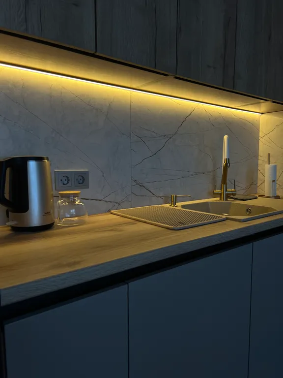 Дом в современном стиле с видом на горы