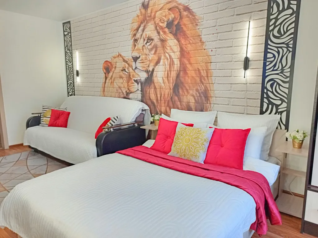 Уютные апартаменты в Елецком Золотой Лев " Рубин"