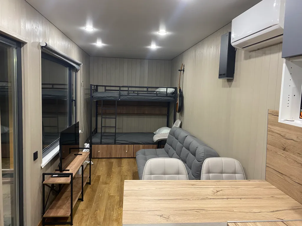 Гостевой дом рыбака с русской баней и банным чаном на терр-и минибазы