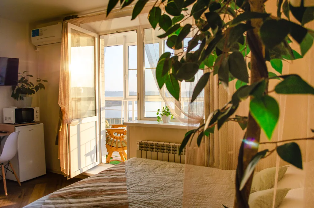 Эко студия с видом на озеро