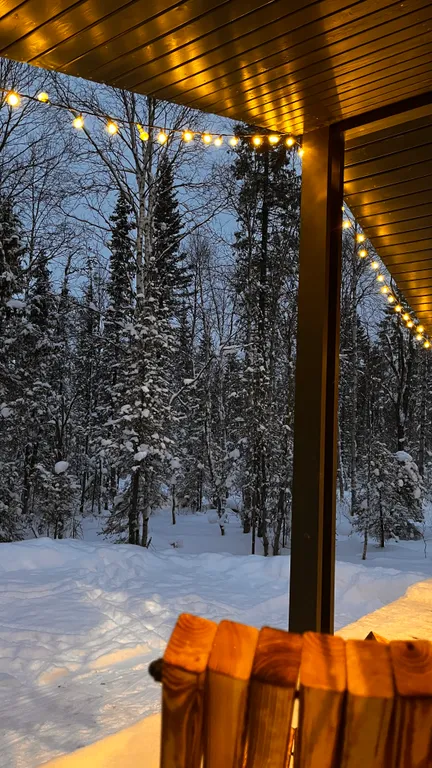 Дом среди леса в 15 минутах езды от города