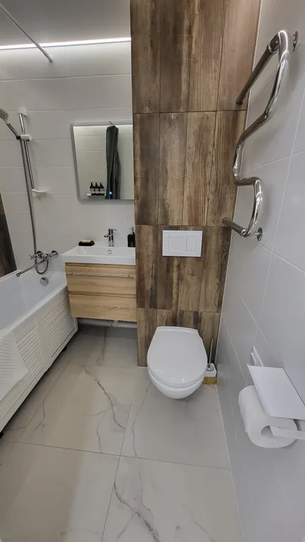 Квартира в центре в сканди стиле