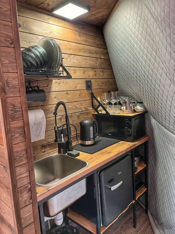 Уютная сфера в стиле лофт